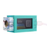 Nerdminer V2 Pro_mini bitcoin miner_green